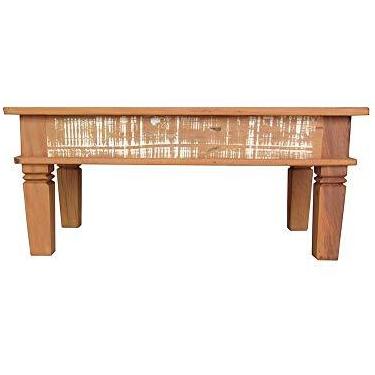 Imagem de Mesa de Centro Rústica Nemesis em Madeira de Demolição - Cód 342