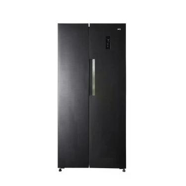 Imagem de Geladeira Side By Side HQ Frost Free Inverter 564L Airflow Cooling Black Inox HQ-564SBSFFS 110V