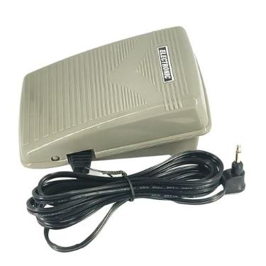 Imagem de OQYRQO Pedal de controle de pé para Janome 3160QDC 2160QDC JNH1860 DC1050 HF8050 MC Series New Home Elna máquina de costura #C-1036