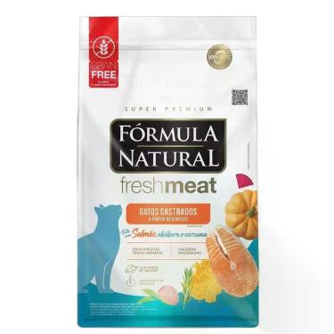 Imagem de Formula natural fresh meat gatos castrados salmao abobora curcuma 10,1