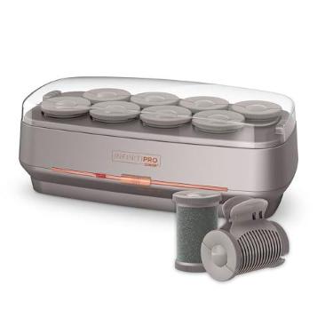 Imagem de INFINITIPRO BY CONAIR Hot Roller Set with Ionic Generator, Eight 2-inch Jumbo Rollers plus Eight 2-prong clips