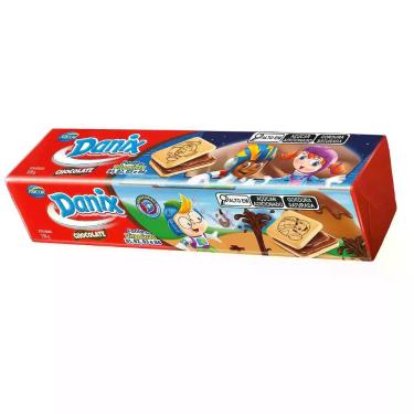 Imagem de Biscoito Recheado Danix Sabor Chocolate 130g - Arcor