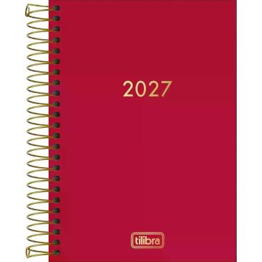 Imagem de Agenda Executiva Espiral Diária 12,9 x 18,7 cm Napoli Cores 2027 Tilib