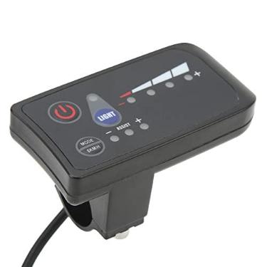 Imagem de Medidor de Exibição de Potência Elétrica de Bicicleta Elétrica Interface de 5 Pinos Painel de Exibição de LED de Alojamento ABS para Ciclismo, Com Desempenho Estável, Adequado