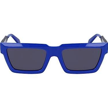 Imagem de CALVIN KLEIN JEANS Óculos de sol retangular CKJ22641S, azul, tamanho único, Azul, One Size