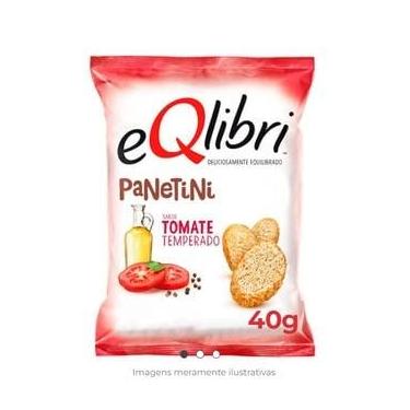 Imagem de Salgadinho eQlibri Panetini Tomate Temperado 40g