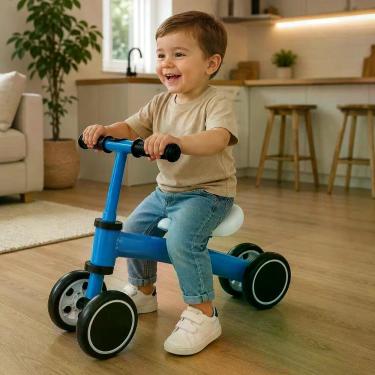 Imagem de Bike de Equilíbrio Infantil Azul - DDG