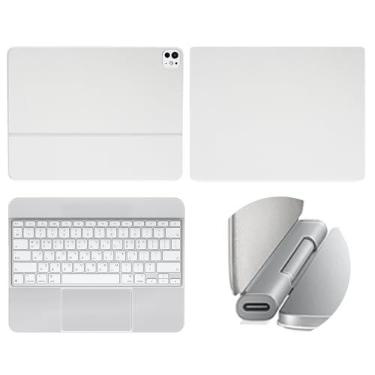 Imagem de [Conjunto completo 3 em 1] Película protetora ultrafina fosca para iPad Pro 11 M5 M4 2025 2025 2024 Magic Keyboard