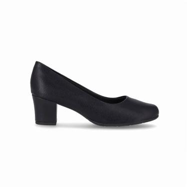 Imagem de Sapato Scarpin Piccadilly Laura Salto Médio, Preto, 35