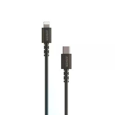 Imagem de Cabo Usb-C para Lightning Anker Powerline Select Super-Resistente 0,9m Preto 1 Unidade