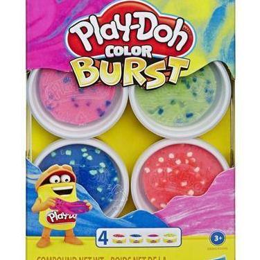 Imagem de Massinha Play Doh Color Burst Original - Hasbro E6966, Vermelho
