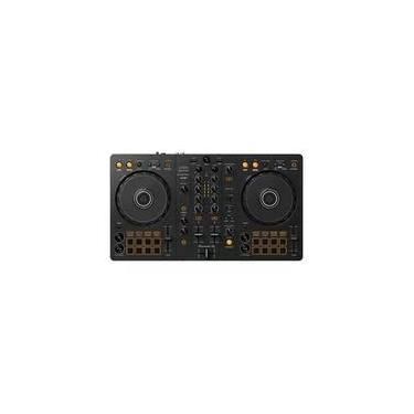 Imagem de Controladora para DJ Pioneer, Rekordbox, Serato, 8 Pads, Preto - DDJ-FLX4
