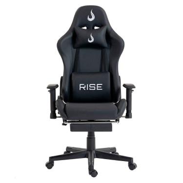 Imagem de Cadeira Gamer Rise Mode X02, Ângulo Ajustável, Até 130Kg, Braço 2D, Ap