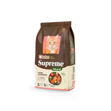 Imagem de Ração Quatree Supreme Gatos Cast Salmão e Batata Doce 2,5kg