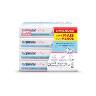 Imagem de Bepantol Baby Lenço Umedecido Hipoalergênico, 192 Unidades | 192 unidades, Com Pró-Vitamina B5, Hipoalergênico, Dermatologicamente testado, Sem fragrâncias, corantes e conservantes