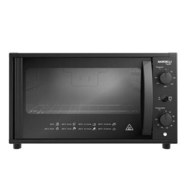 Imagem de Forno Elétrico Nardelli TOP 50L Acabamento Easy Clean Preto, Preto, 11