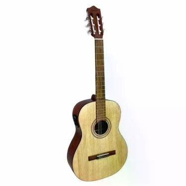 Imagem de Violão Giannini Trovador Ntr1 Eletroacústico Eq Nylon Natural Satin [f002]