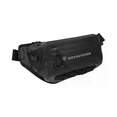 Imagem de Bolsa De Cintura Impermeável Unissex Para Motocicleta Com Múltiplos Bo