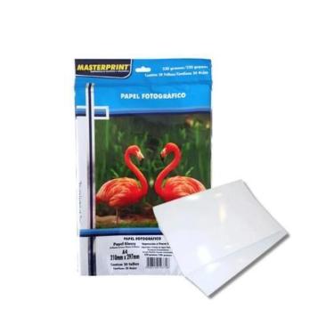 Imagem de Papel Fotográfico 230g A4 Glossy Masterprint - 20 Folhas