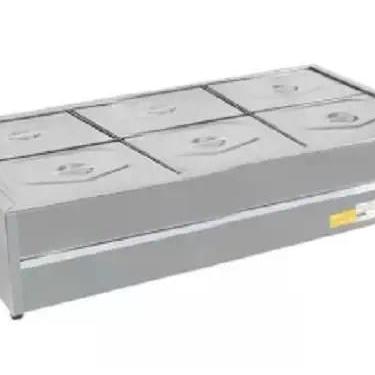 Imagem de Buffet de Mesa Térmico 6 Cubas 1/2 X 100 BMT 06 Ibet, 220V