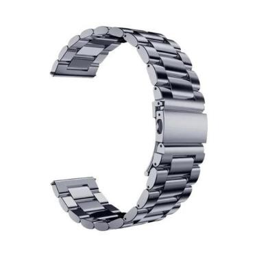 Imagem de Pulseira de Metal 20mm para Samsung Galaxy Watch 6/5/4 - Aço Inoxidáve