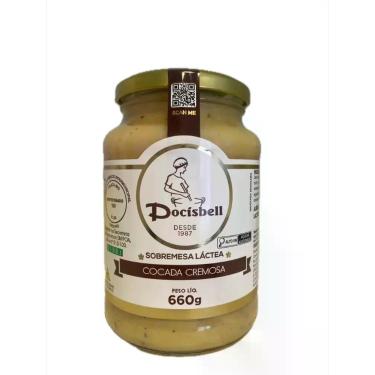 Imagem de Cocada Cremosa Sobremesa Láctea 660g Docisbell Doce de Minas