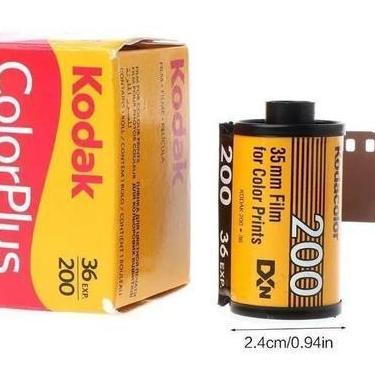 Imagem de Filme Fotográfico 35mm Kodak Colorplus Iso 200 Cor 36 Poses