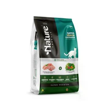 Imagem de Nature Fórmula Super Prem Gatos Sênior Castrados +7 1kg - Alinutri