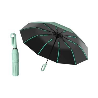 Imagem de Guarda-chuva Dobrável Unissex Com Proteção UV E À Prova De Vento, 72 V