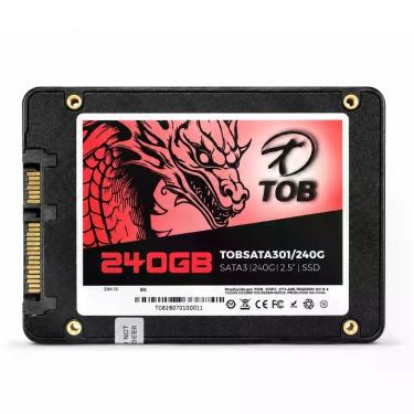 Imagem de SSD SSD240TOB 2.5 SATA III 240GB 540MB-s Leitura 500MB-s Gravação Tob Computers