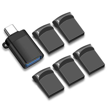 Imagem de Pen Drive EASTBULL 2 GB Pacote com 5 unidades + Adaptador USBC