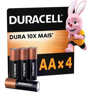 Imagem de Pilha AA Alcalina C/4 Duracell, Unico, Unico