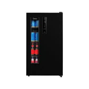 Imagem de Cervejeira Preta Frost Free 82 Litros Midea