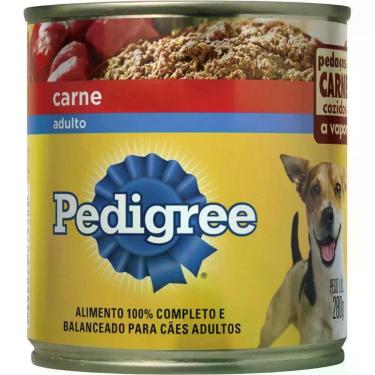 Imagem de Ração p/ Cachorro Carne Lata 280g - Pedigree