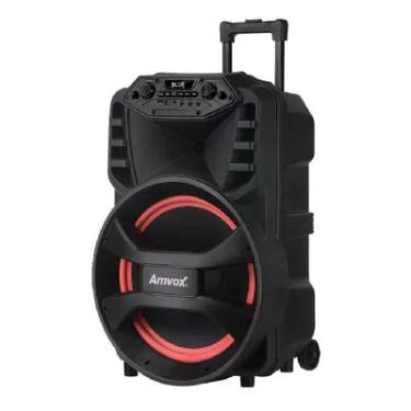 Imagem de Caixa De Som Amvox Aca 880 Vegas, 880w RMS, Led, Bluetooth, 1 Woofer de 15", Bivolt