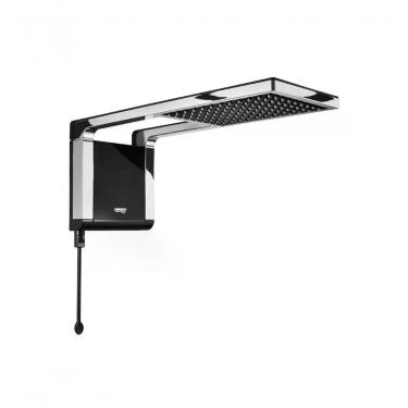 Imagem de Chuveiro Elétrico Acqua Storm Ultra 7800w 220v Preto E Cromado