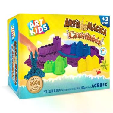 Imagem de Massa Areia Castelos 400G - Acrilex