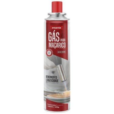 Imagem de Cartucho de Gás Para Maçaricos 400ml/215g Etaniz - CHESIQUIMICA LTDA