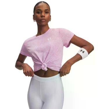 Imagem de Camiseta de Treino Under Armour Tech Pixelate, Rosa, M