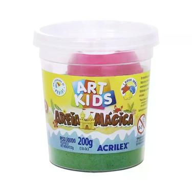 Imagem de Areia Mágica Acrilex Art Kids 200g