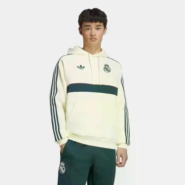 Imagem de Moletom Real Madrid Adidas Originals Masculina, Amarelo, EGG