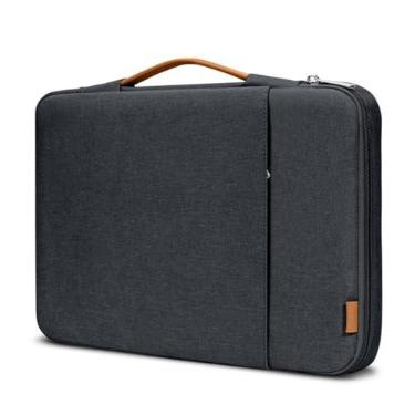 Imagem de TAIKESEN 360 Fuzzy Protective Laptop Sleeve for 15.6-16.1 inch, Portable Bag for HP Dell Asus Acer Gaming Notebook Computer with Hard Shell Case, Water-Resistant Case with Accessory Pocket, Black