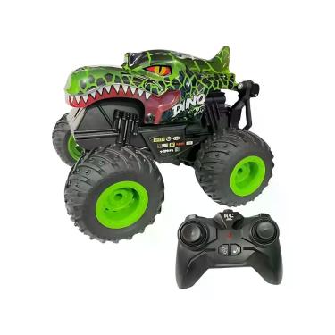 Imagem de Carrinho LED 7 Spin Monster Verde com Controle Remoto Brinquedo Infant