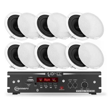 Imagem de Home Theater Receiver 100W RMS Ths1000 + 6 Arandelas 40w 4 Ohms Comerc