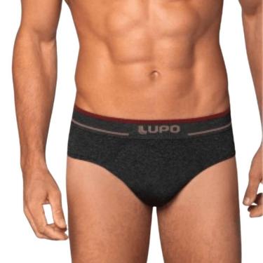Imagem de Cueca Slip Microfibra Sem Costura 62403 - 624-003 - Lupo, Cinza, M