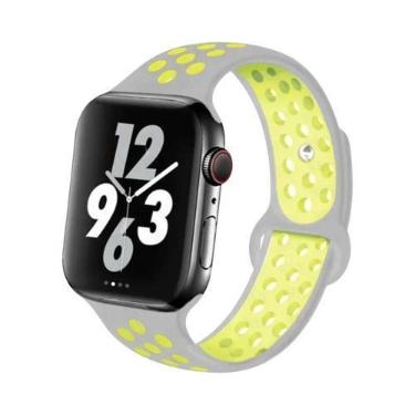 Imagem de Pulseiras De Silicone Para Apple Watch De 45mm, 44mm, 49mm, Ultra2, 40