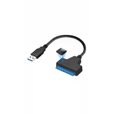 Imagem de Cabo Usb 3.0 Sata 3 Para Usb - Para Ler Ssd/ Hd D Preto - 20 - Congrat