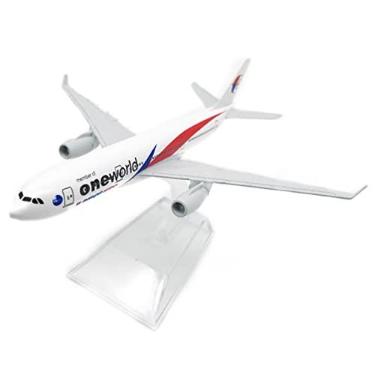 Imagem de TECKEEN 1/400 Scale A330 Malaysia Airlines Plane Model Alloy Model Diecast Plane Model for Collection