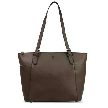 Imagem de Bolsa Ombro Feminina Tote Minifloater Le Postiche, Cafe