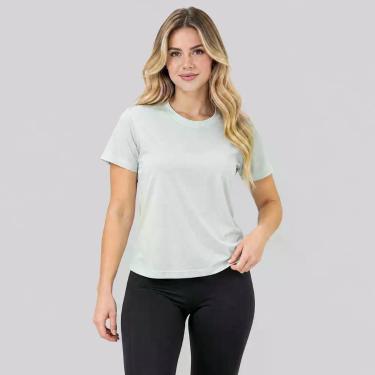 Imagem de Camiseta Fila Cropped Rise Airy Feminina Azul, P
